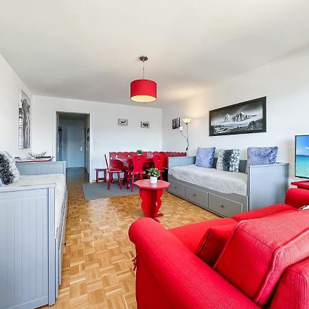 Pied-A-Terre In Crans-Montana, Pool And View - Swiss Alpsアパートメント エクステリア 写真