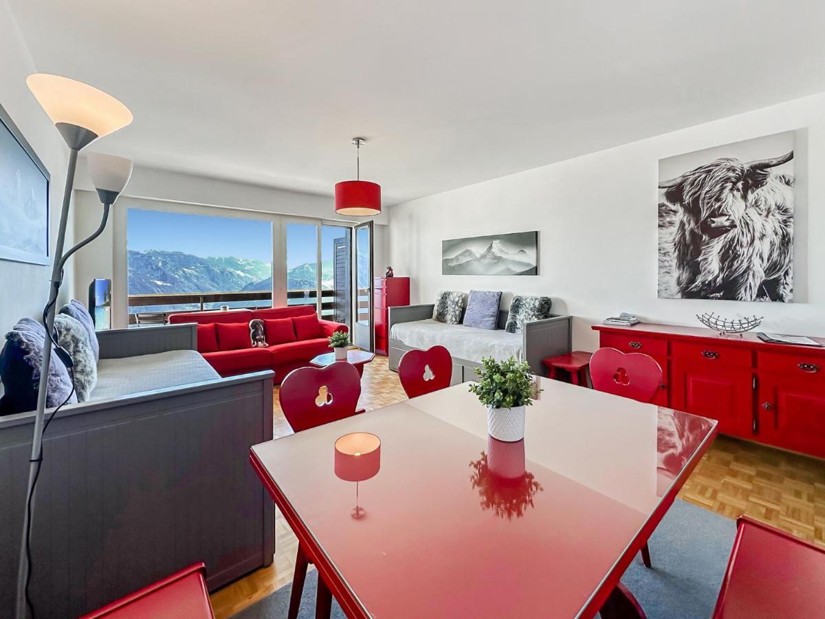 Pied-A-Terre In Crans-Montana, Pool And View - Swiss Alpsアパートメント エクステリア 写真